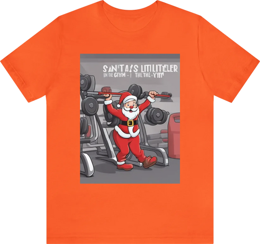 "Santa's Little Helper – in the Gym!"
