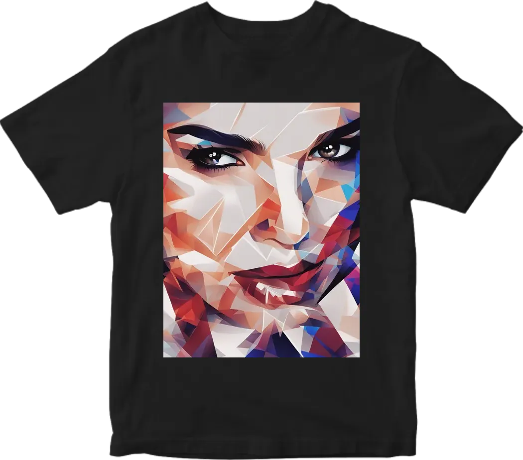 Gal gadot Wonder Woman face abstract