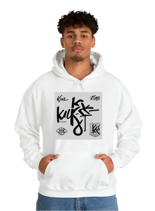Uwe the word "K.U.R.E" branding simple Streetwear logo and design skate