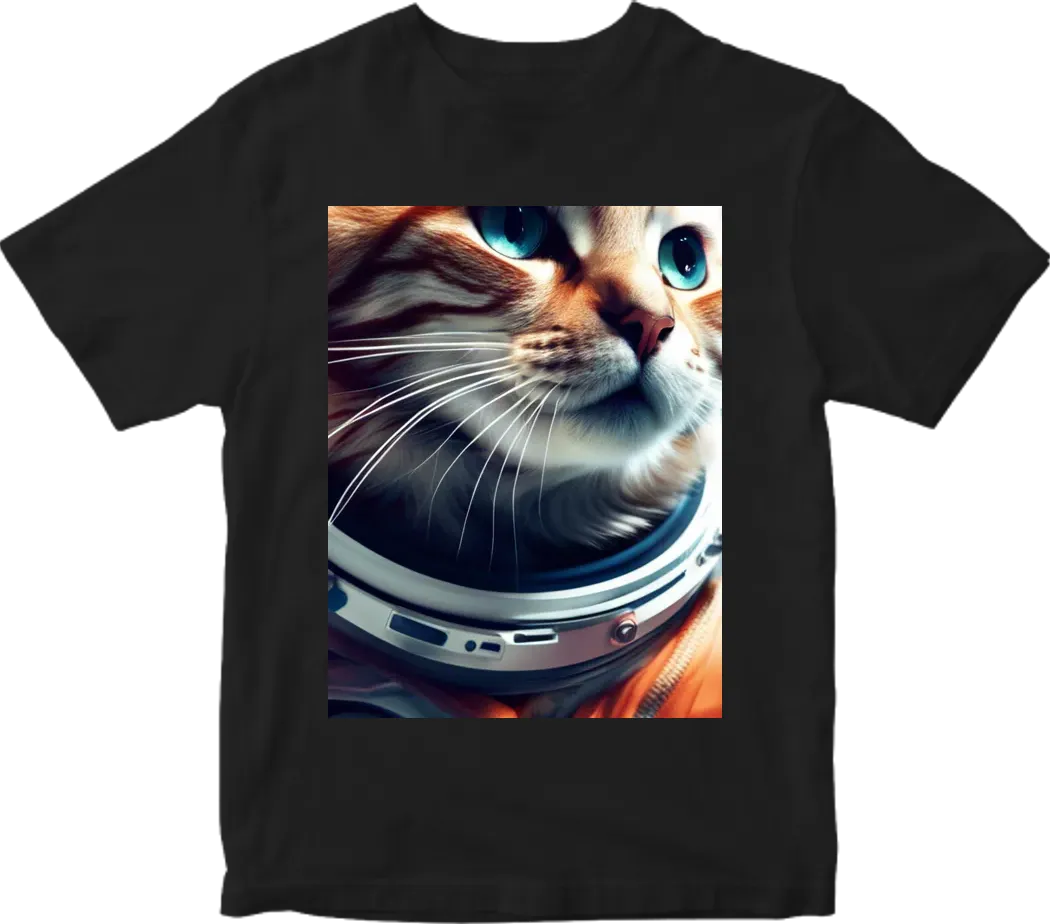 Beautiful Cat in Space