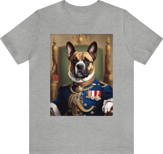 Dog royal portrait