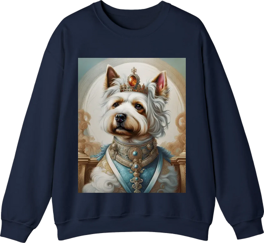 Dog royal portrait