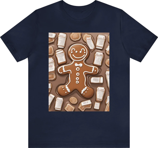 "Gingerbread Man with a Six-Pack"