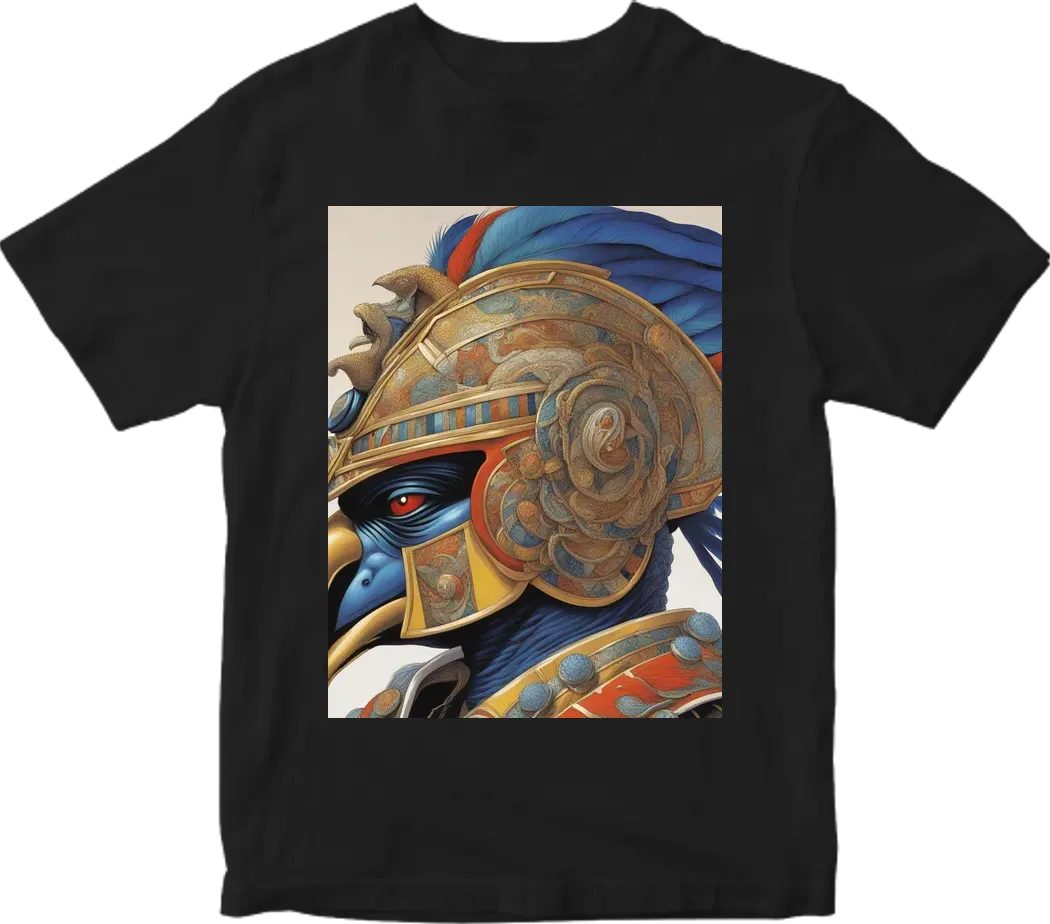 Thoth the atlantian hockey helmet and busted beak