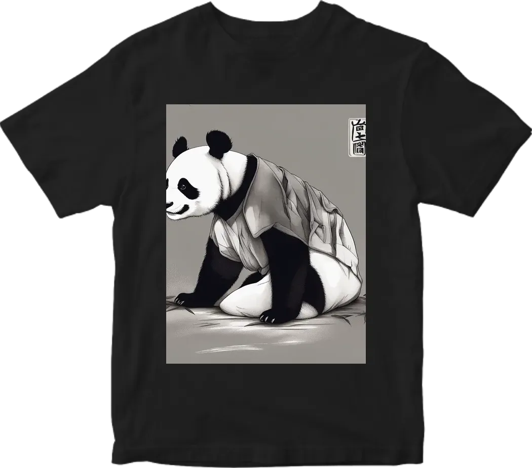 Panda on back