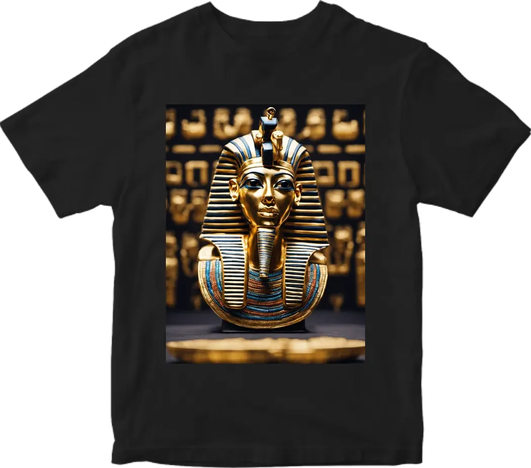 Tutankhamon wondering in the space