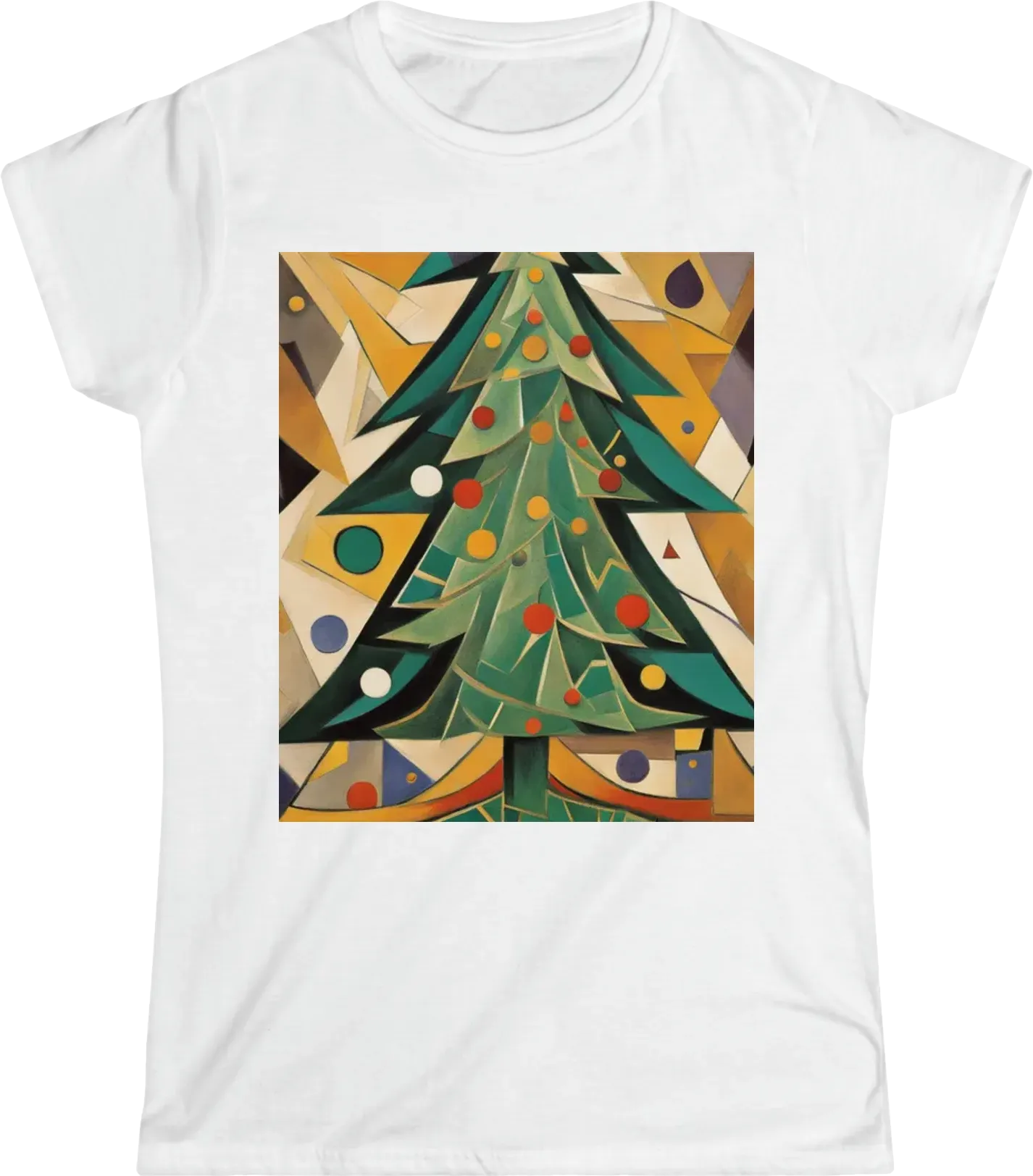 Art deco Christmas tree