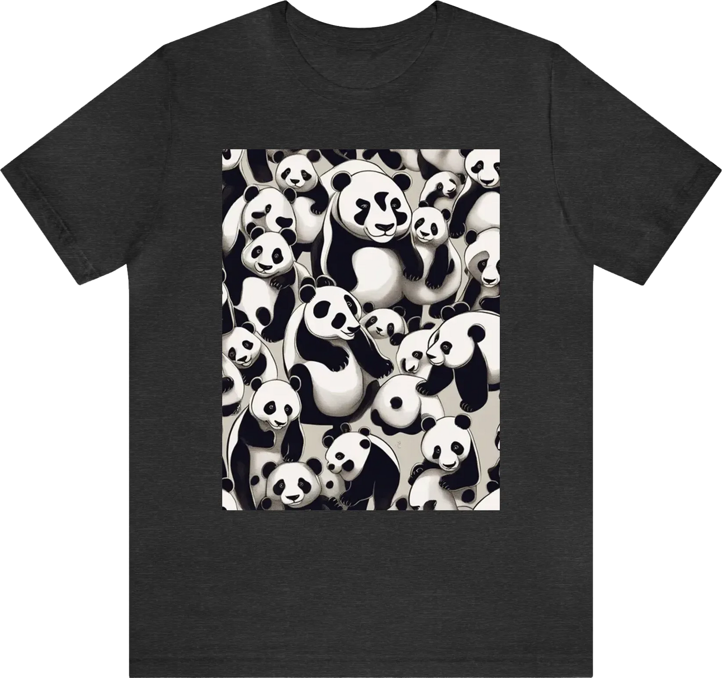 Family of pandas