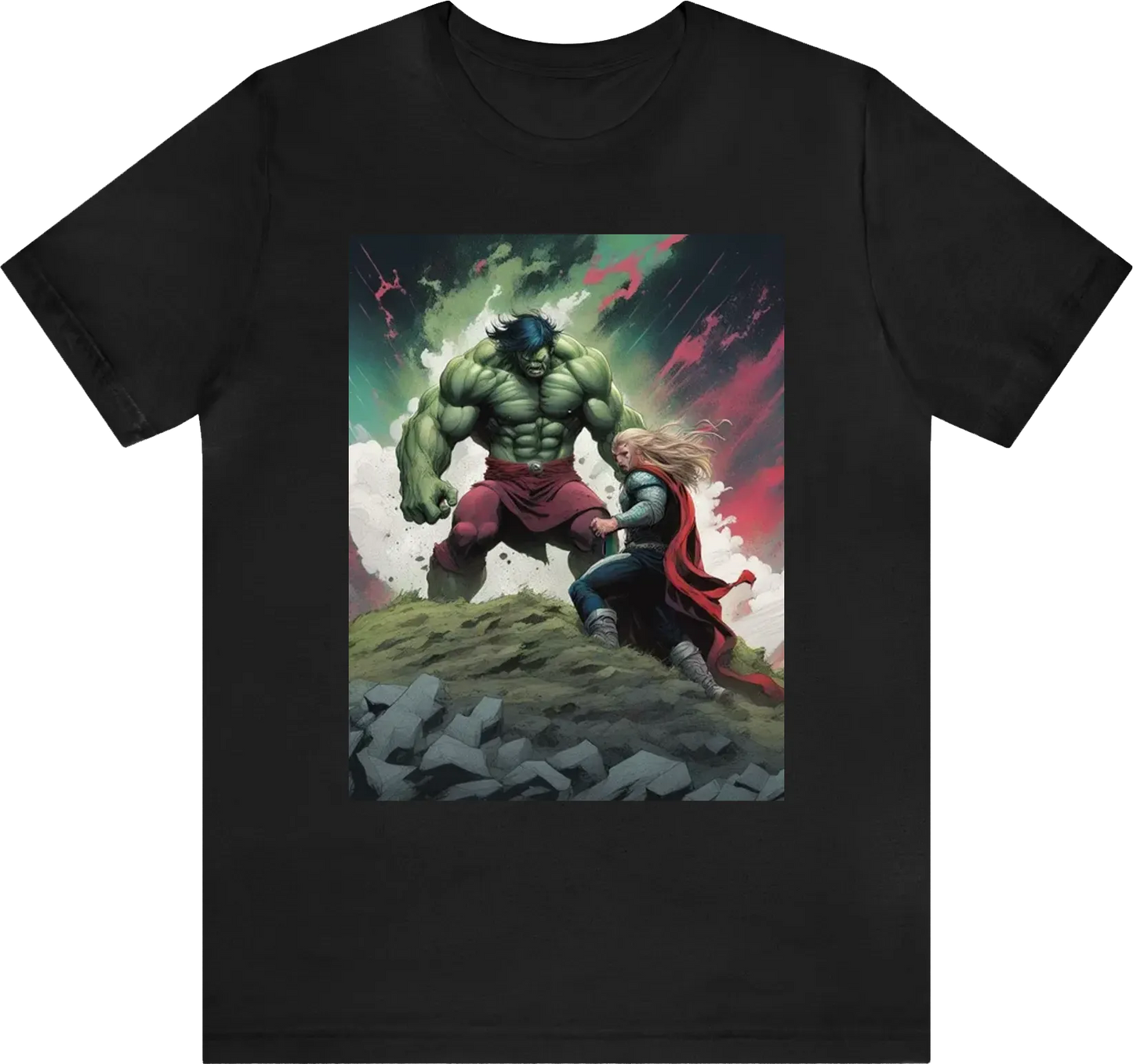 Thor vs hulk dark blood