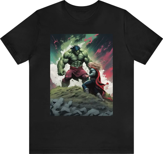 Thor vs hulk dark blood