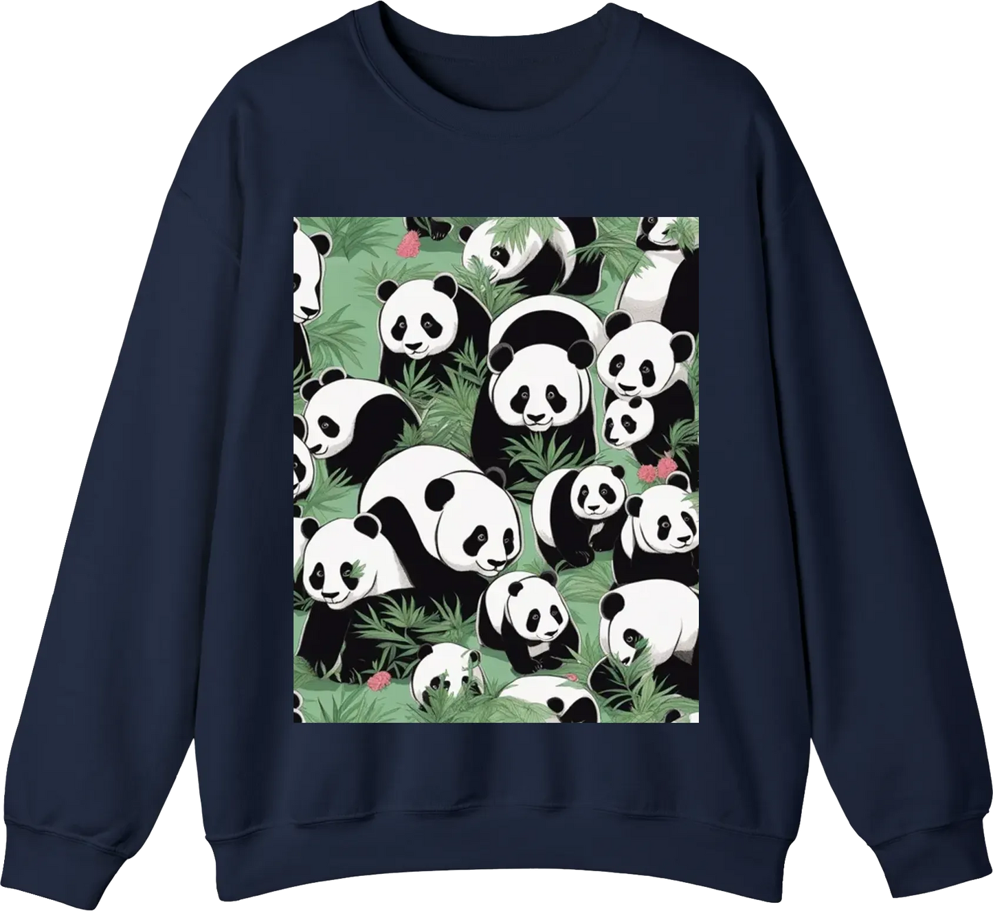 Family of pandas