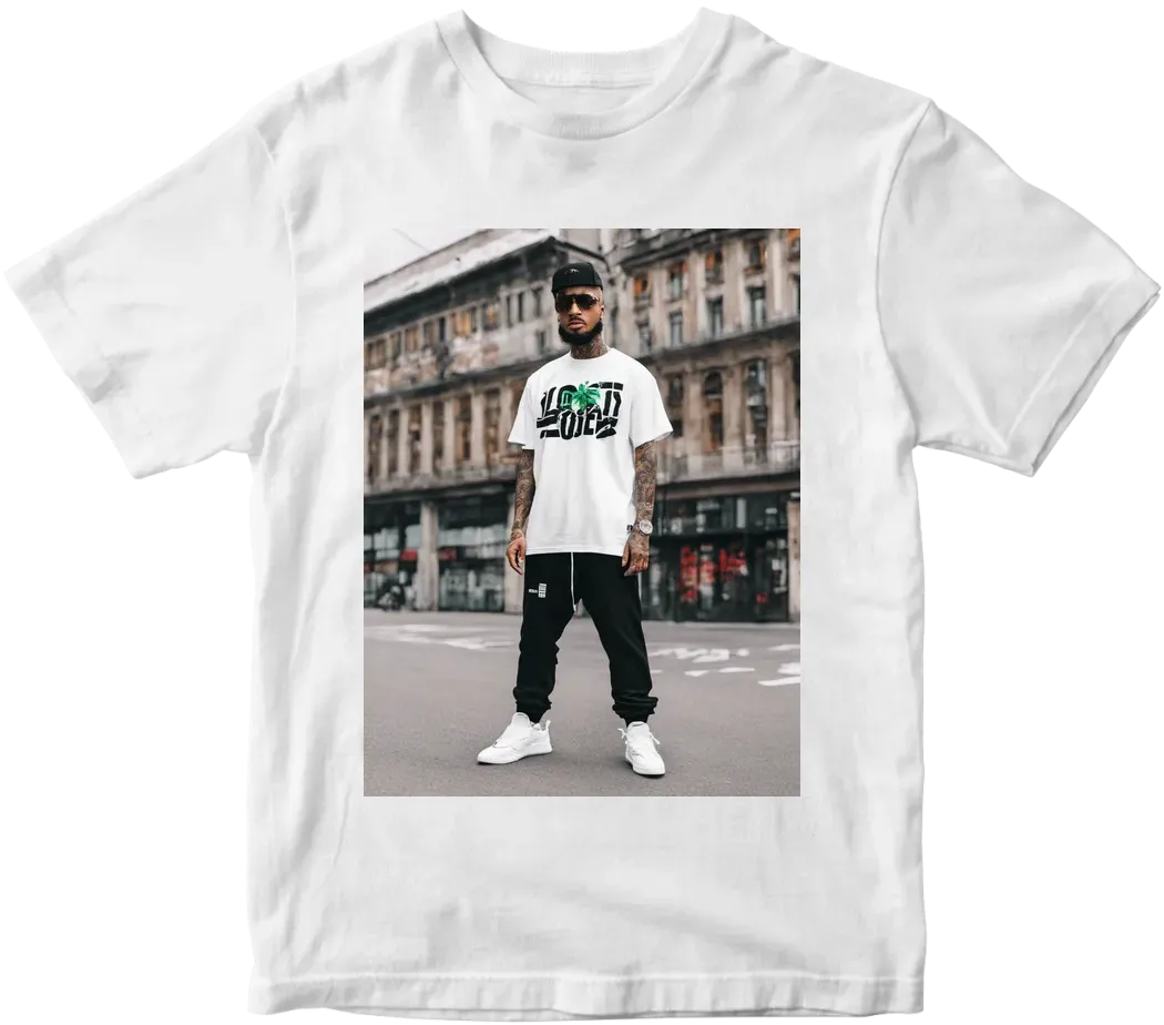 Streetwear T-shirt with the brand of Loot Mob