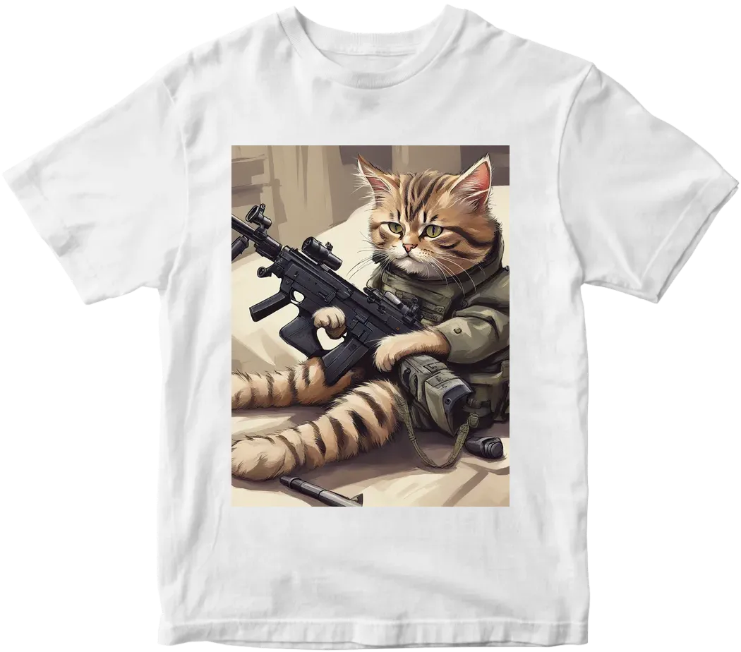 Cats with machine guns