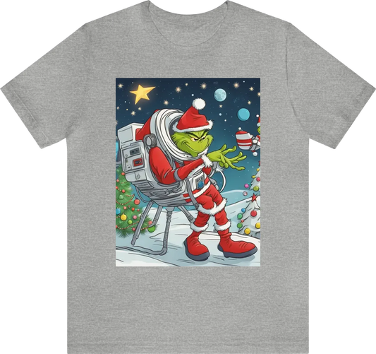 Grinch astronauta en navidad