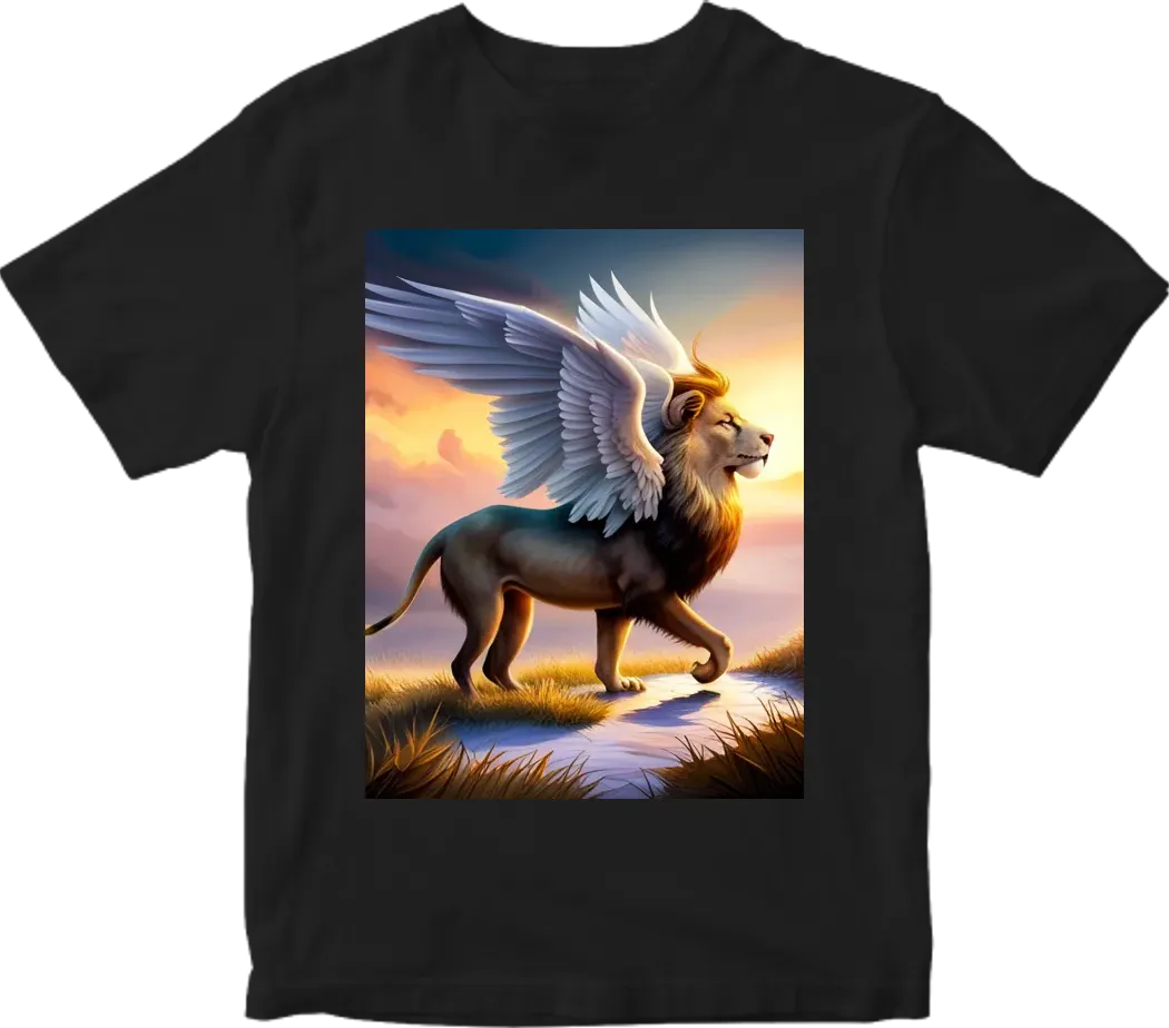 Winged lion