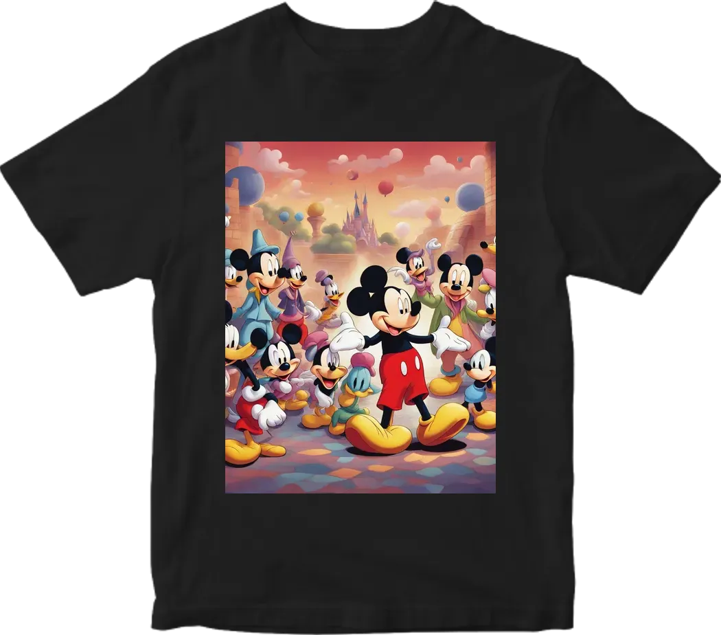 Mickey and his friends