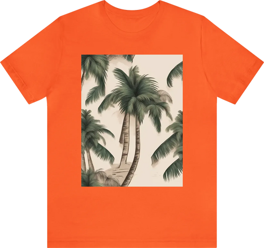 Palm tree island