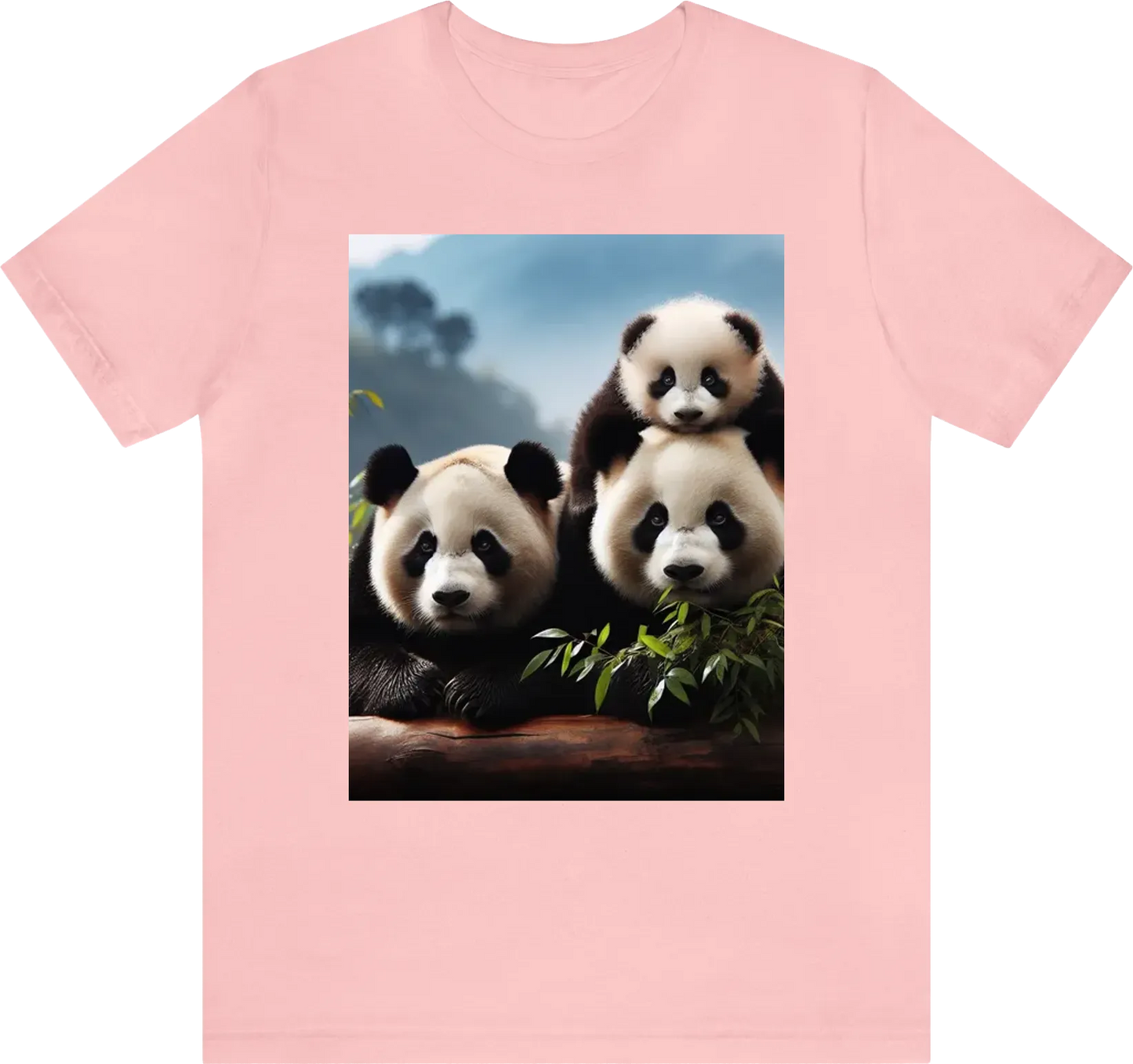 Family of pandas