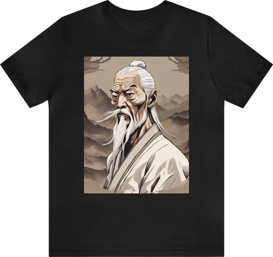 Ripped pai mei looking angry