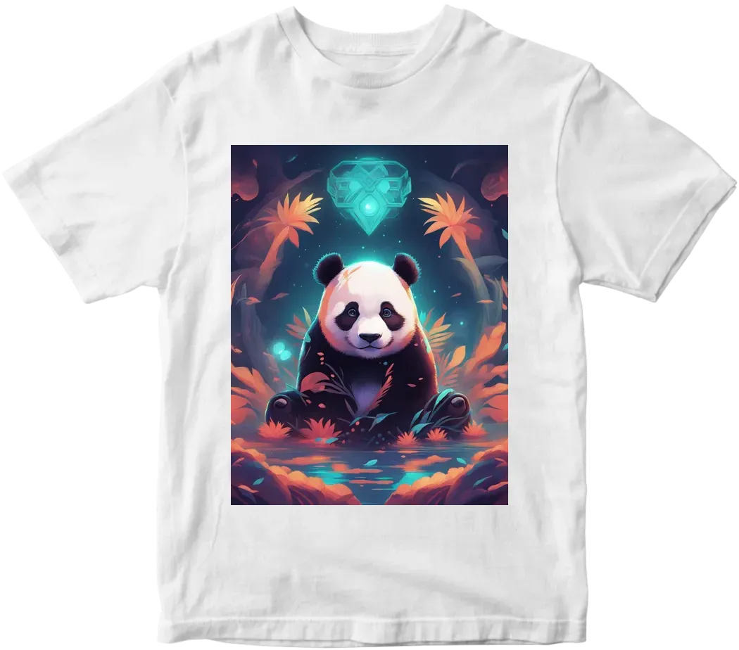 Panda on back