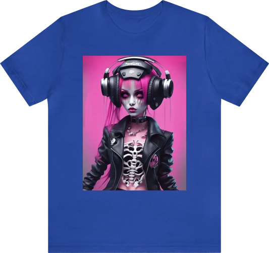 Pinkdoll techno skull girl dark