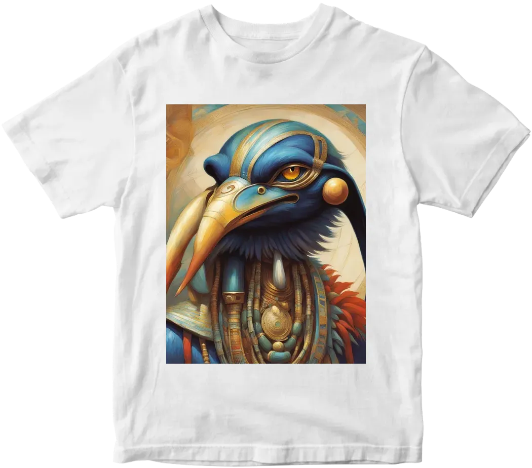 Thoth the atlantian with missing teeth and broken beak