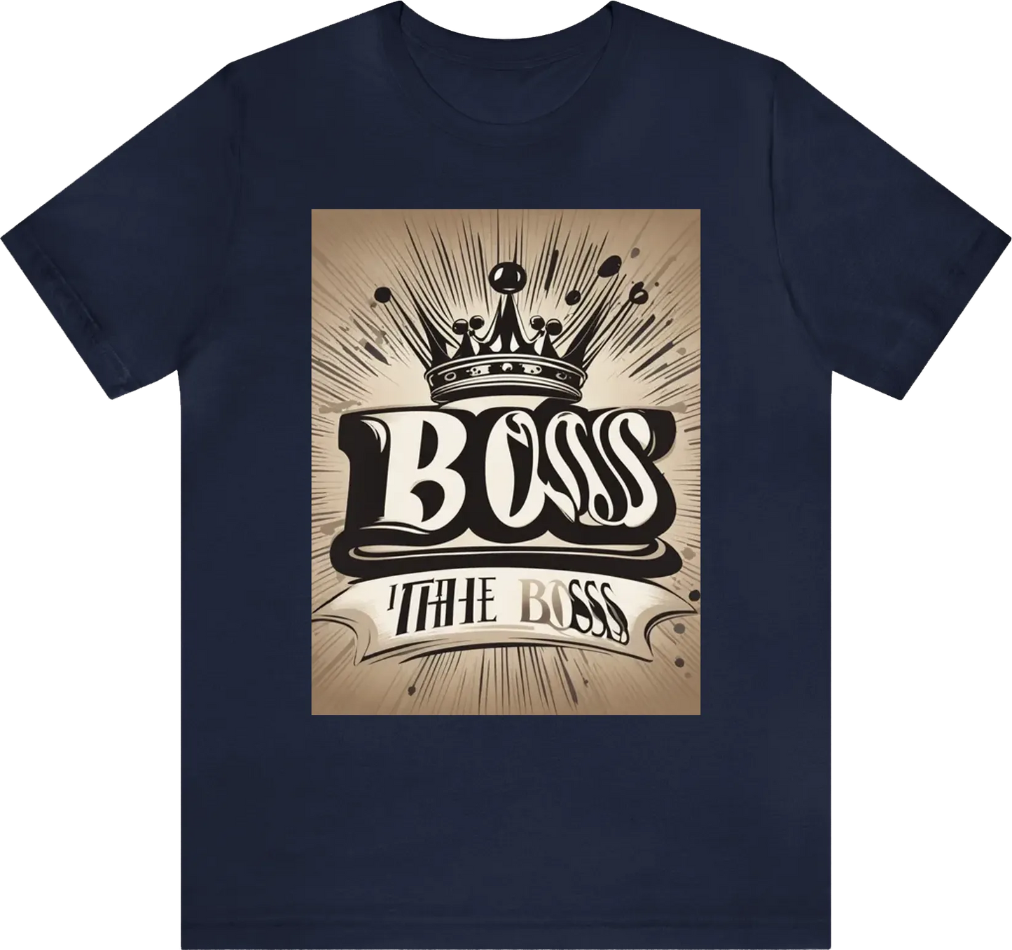 "I'm the Boss" in bold, block letters with a crown graphic above the text.