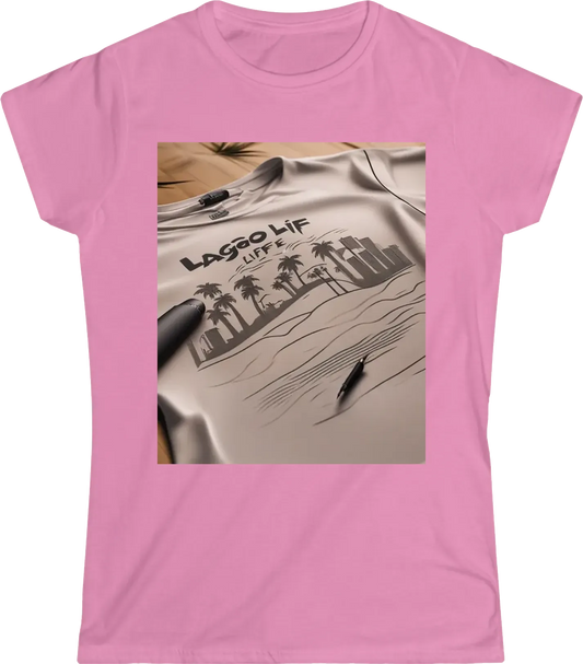 Write on a tshirt "lagos beach life" with no pctures or photos