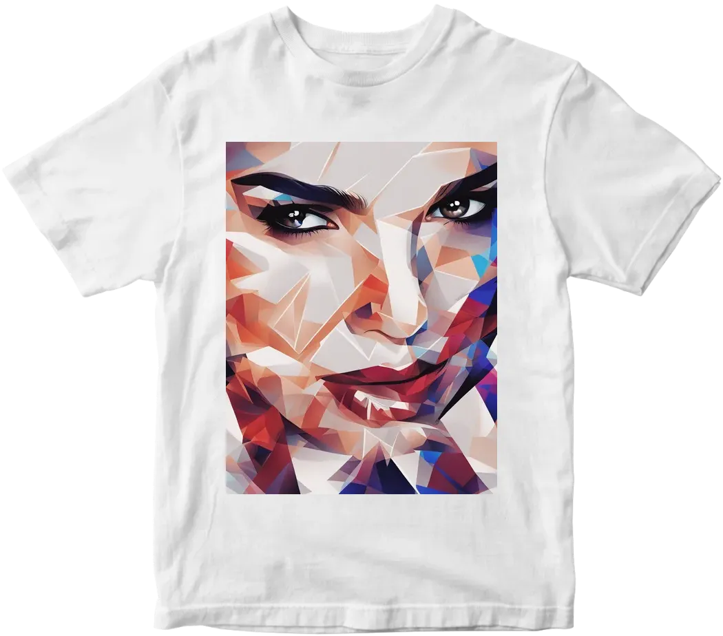 Gal gadot Wonder Woman face abstract