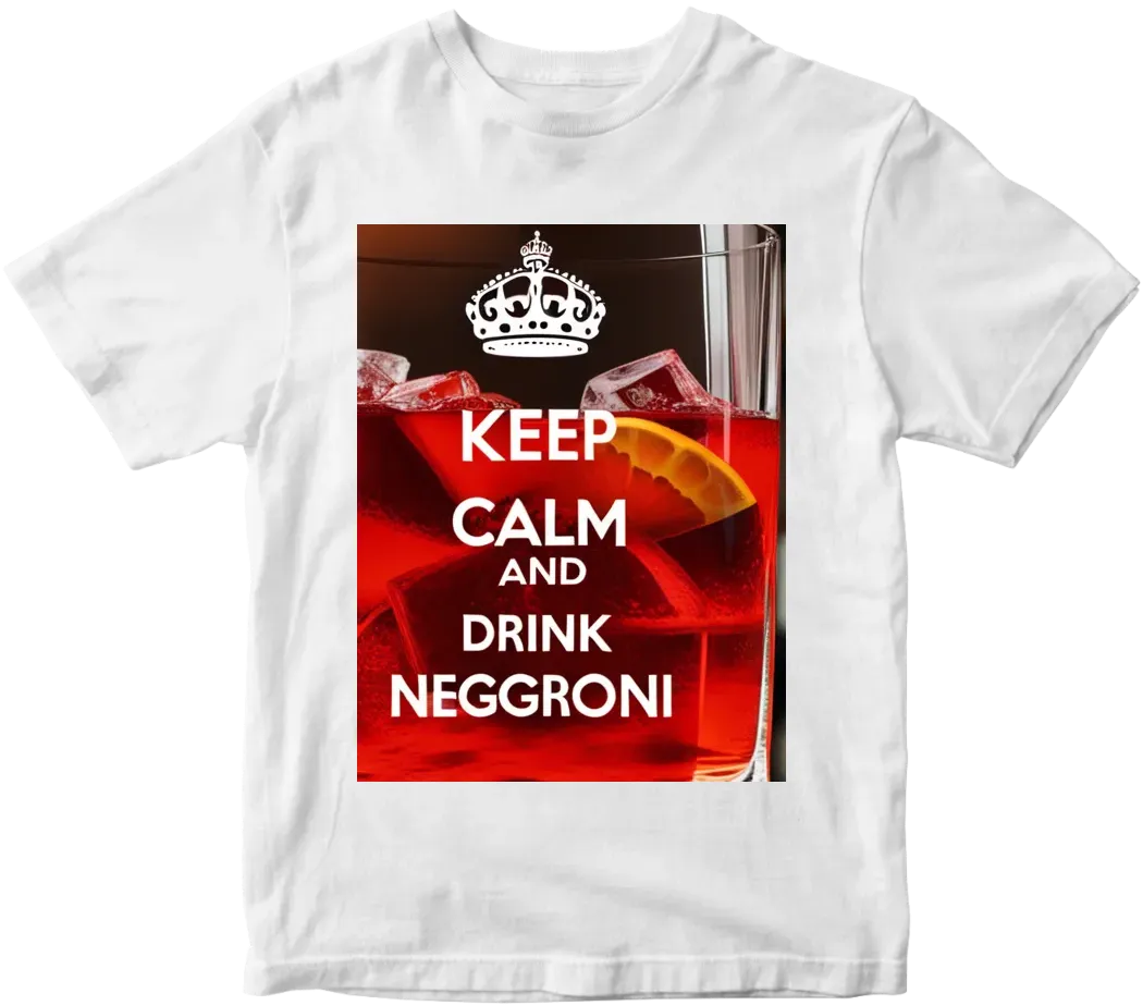 Keep calm and drink negroni
