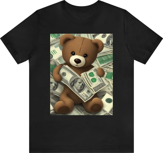 Teddy bear with money