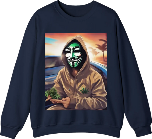 Anonymous smoking cannabis / bmw / Mercedes/ sunrise