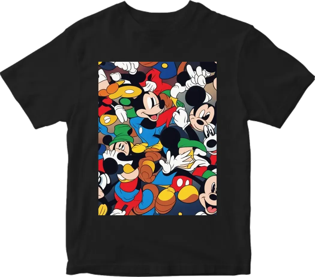 Mickey and pals