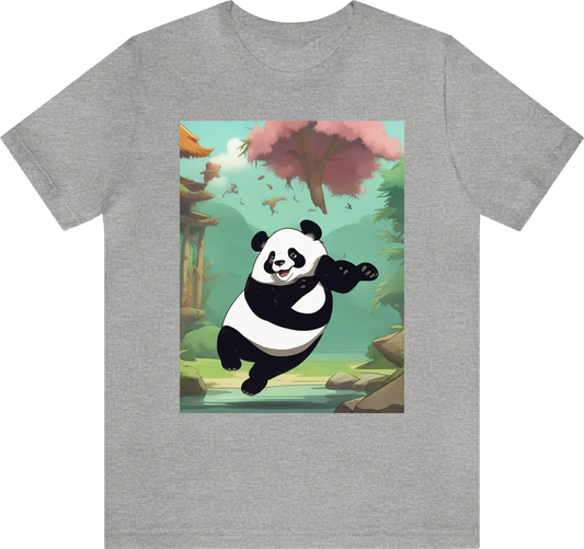 Panda jumping