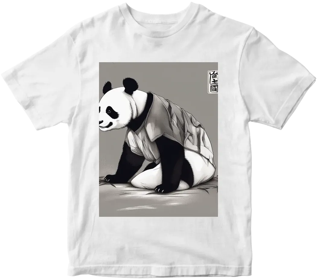 Panda on back