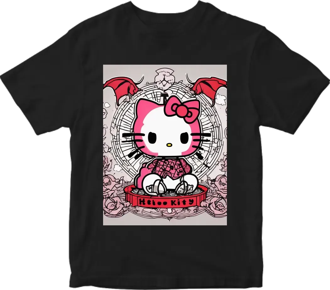 Satanic hello kitty