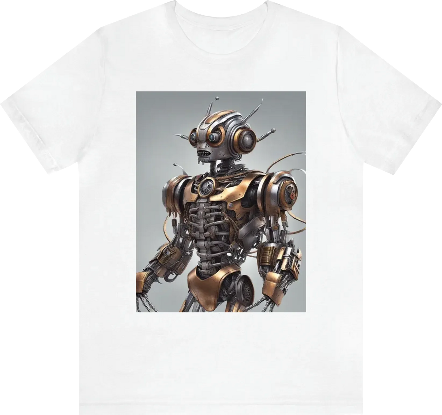 Cool metal robot