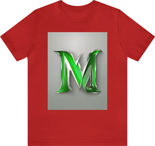 Letter "m" green logo